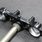 1999 Kawasaki KX125 OEM Front Forks Lower Upper Triple Tree Stem Clamp - hggarage