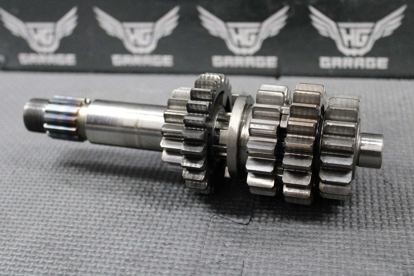 2012 KAWASAKI 12 - 14 KX450F OEM TRANSMISSION TRANNY GEARS GEARBOX SHIFT FORK GOOD - hggarage