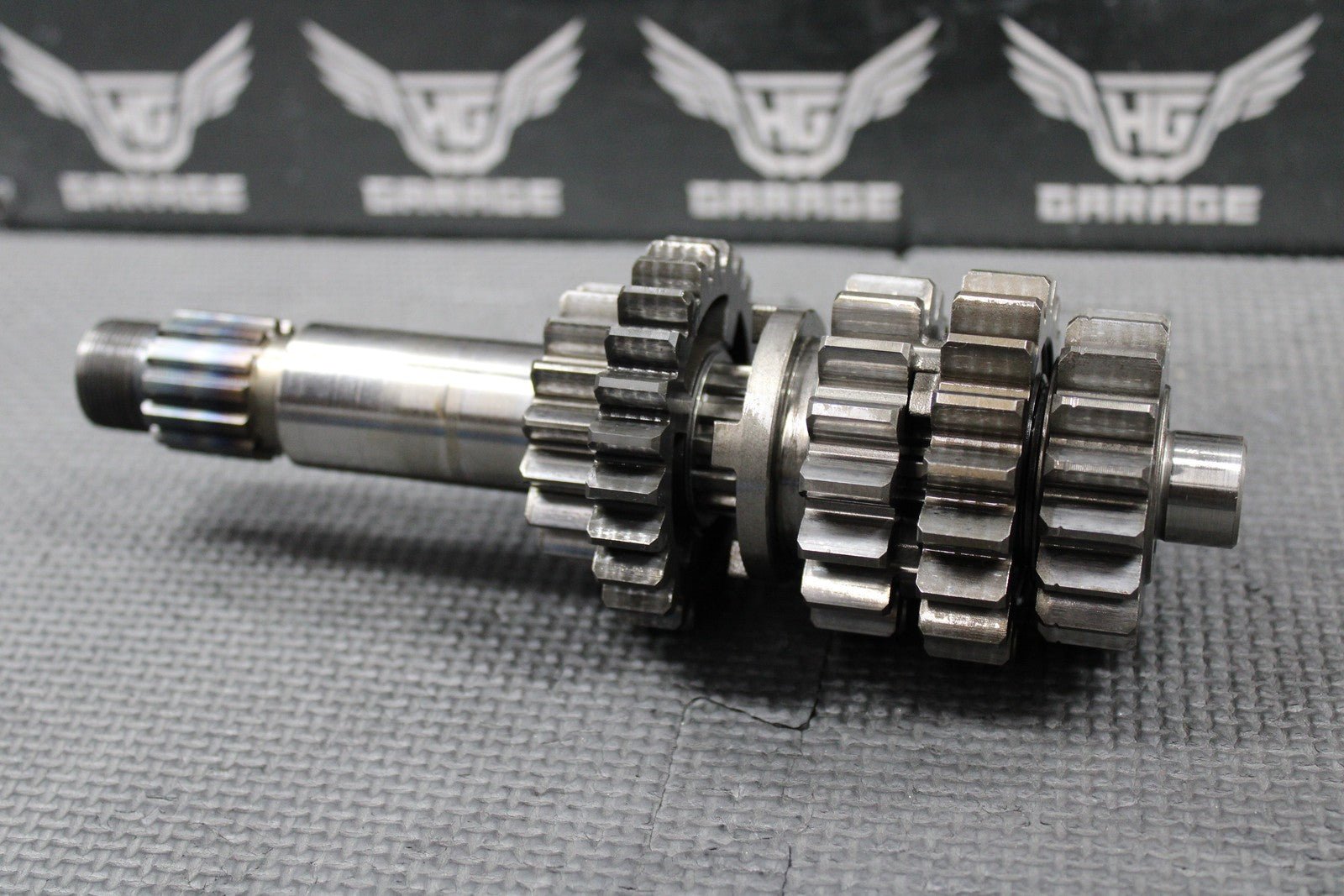 2012 KAWASAKI 12 - 14 KX450F OEM TRANSMISSION TRANNY GEARS GEARBOX SHIFT FORK GOOD - hggarage
