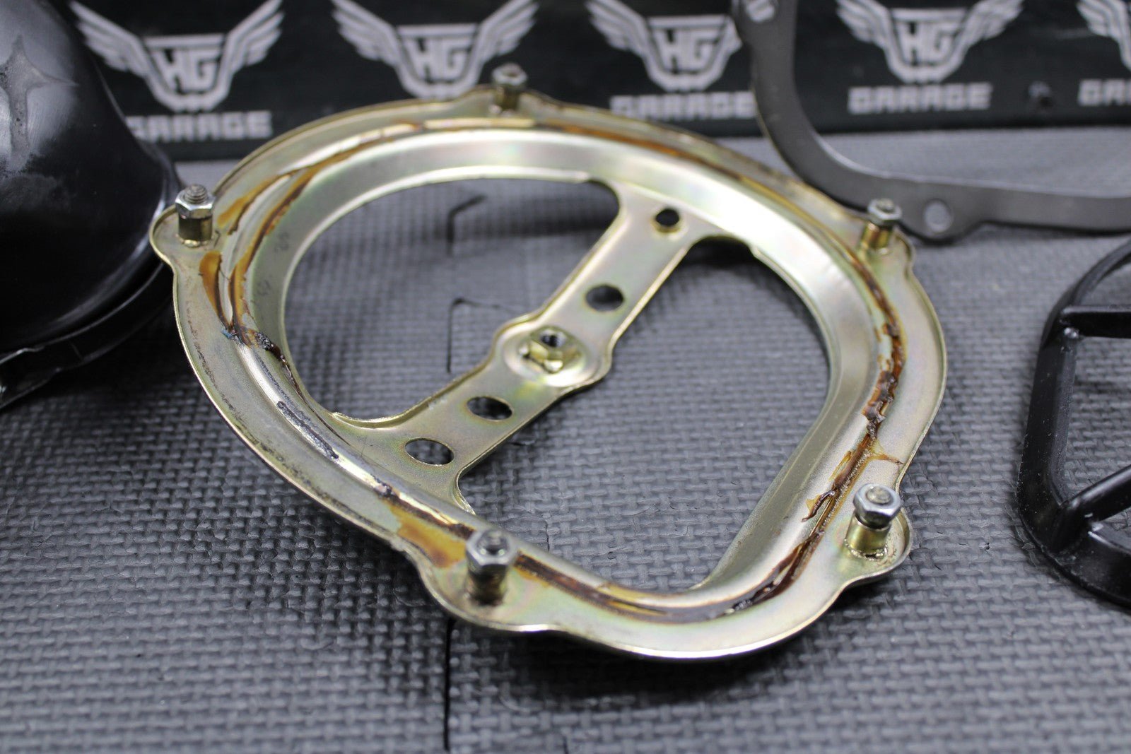2001 HONDA CR125R OEM INTAKE BOOT AIRBOX AIR CLEANER CONNECTING TUBE 17253 - KZ4 - J - hggarage