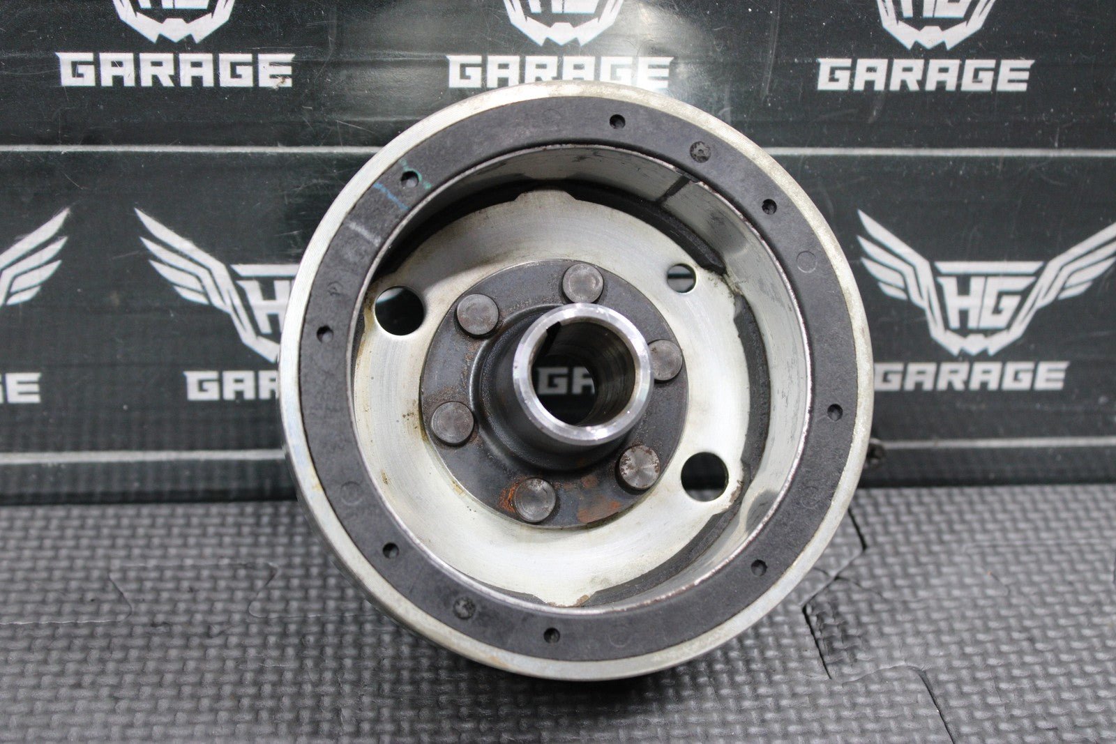 1997 96 - 00 YAMAHA RT100 STATOR MAGNETO ROTOR FLYWHEEL 3M2 - 85550 - 21 - 00 - hggarage
