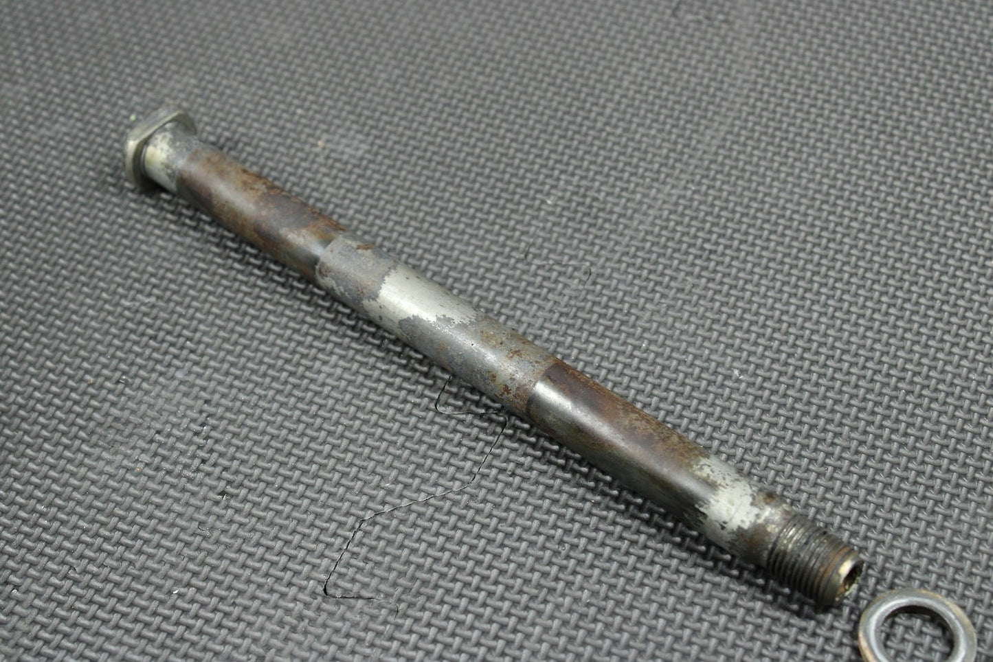 2002 Yamaha YZ426F OEM Front Rear Axle Back Wheel Rim Swingarm Pivot Bolt Axles - hggarage