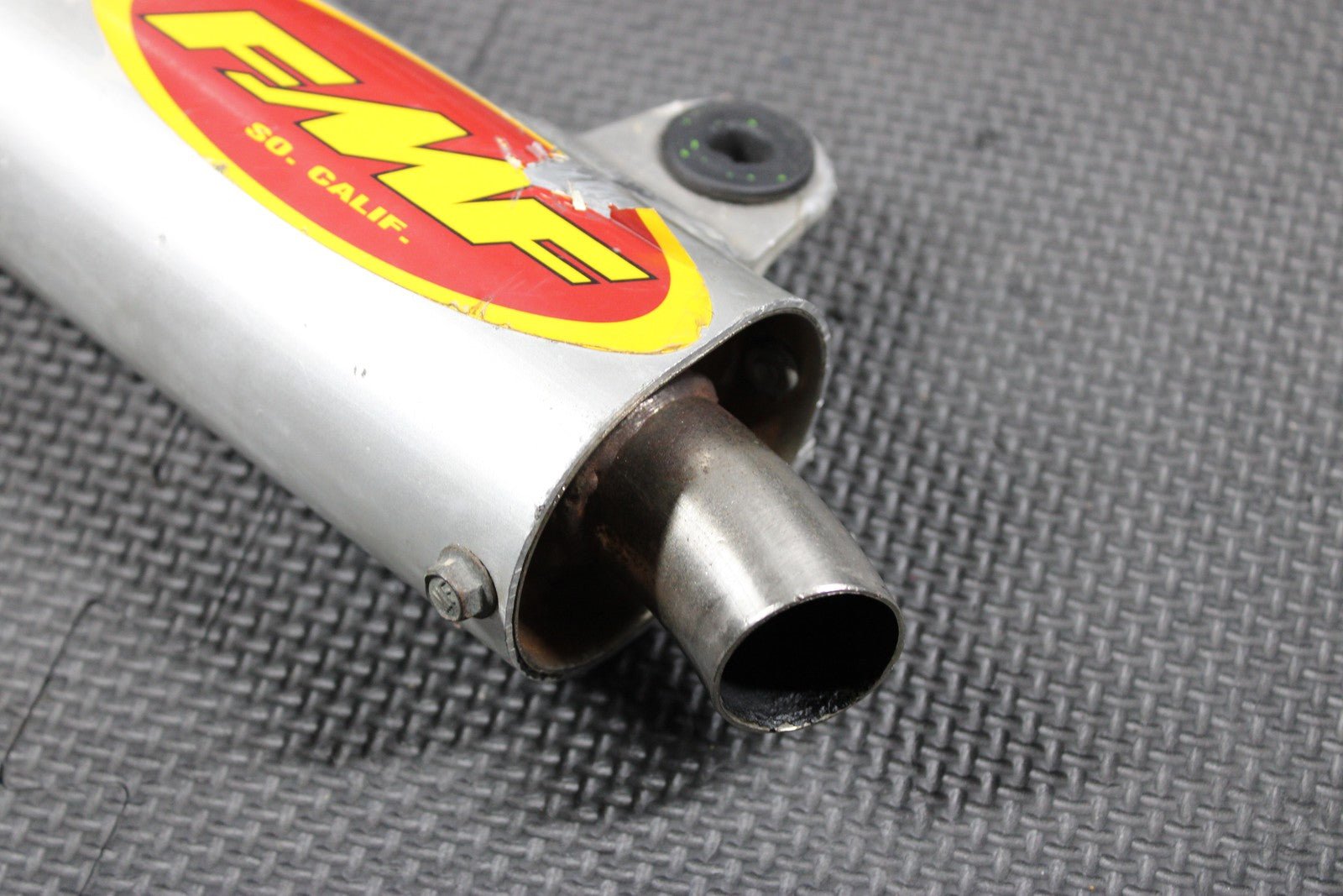 1996 KAWASAKI KX125 95 - 98 FMF MUFFLER EXHAUST SILENCER SLIP ON PIPE 18100 - 1069 - hggarage