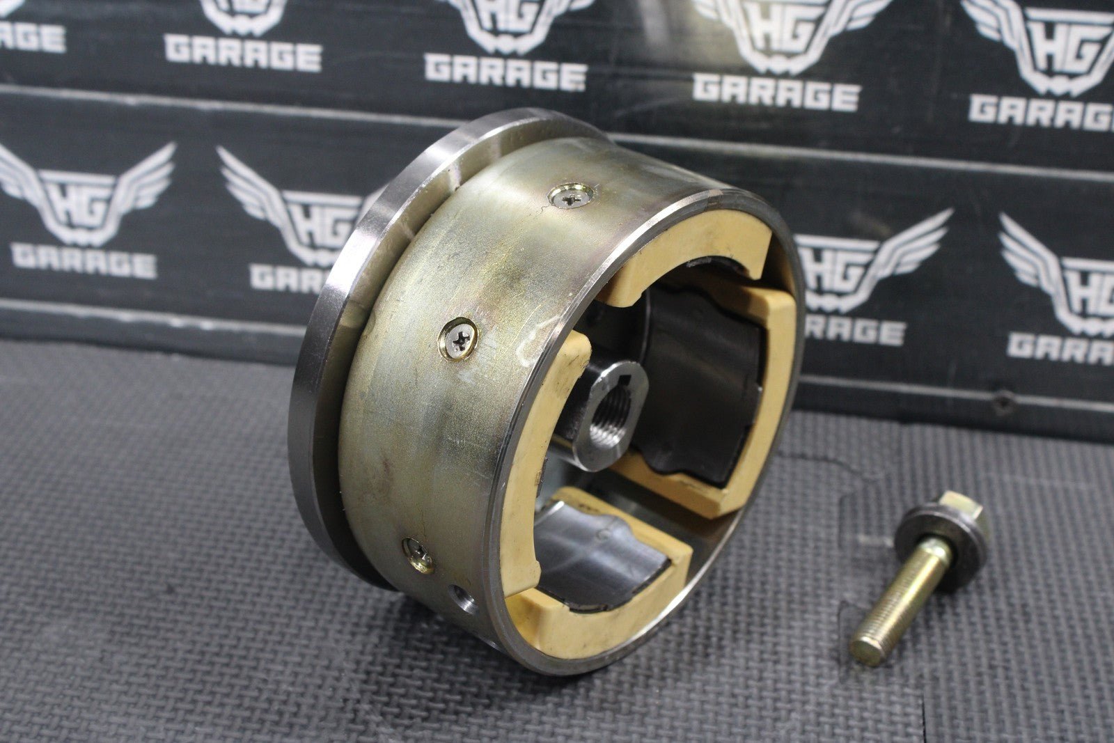 1987 YAMAHA TW200 OEM STATOR MAGNETO ROTOR FLYWHEEL 3NS - 85550 - 00 - 00 - hggarage