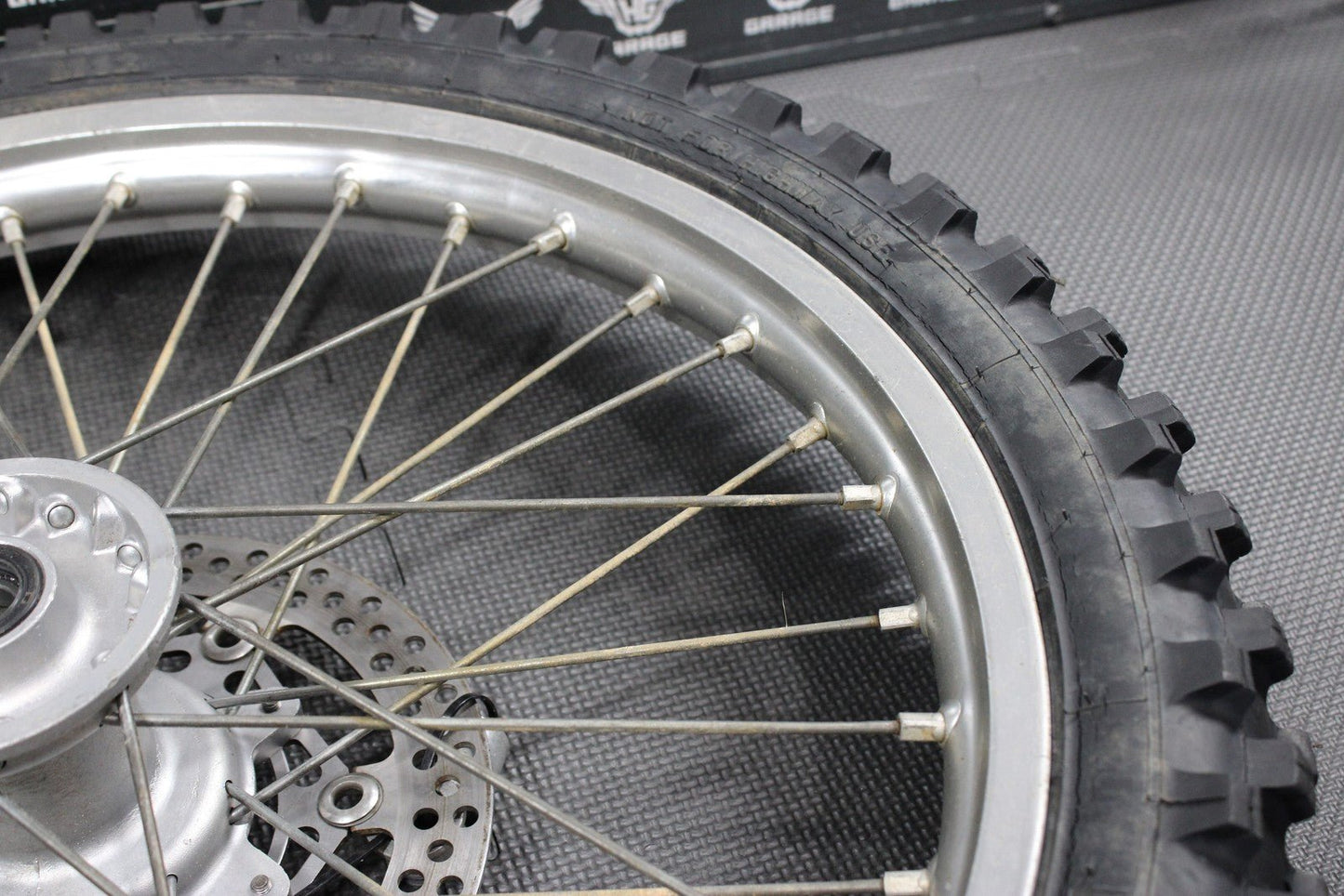 2002 YAMAHA YZ125 YZ250 OEM FRONT WHEEL RIM HUB WHEEL SPOKES 5NY - 25111 - 00 - 00 - hggarage