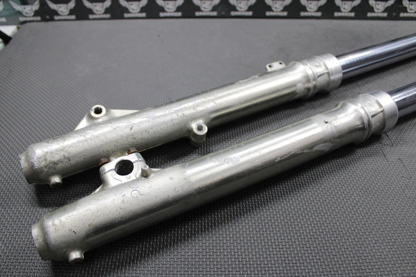 1988 1989 HONDA XR250R OEM RIGHT LEFT FRONT SUSPENSION FORKS SHOCKS DAMPERS GOOD - hggarage