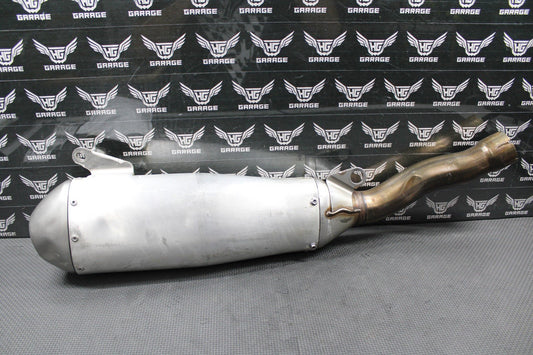 2020 2021 YAMAHA YZ250FX OEM MUFFLER EXHAUST SILENCER SLIP ON PIPE B7B - 14750 - 10 - hggarage