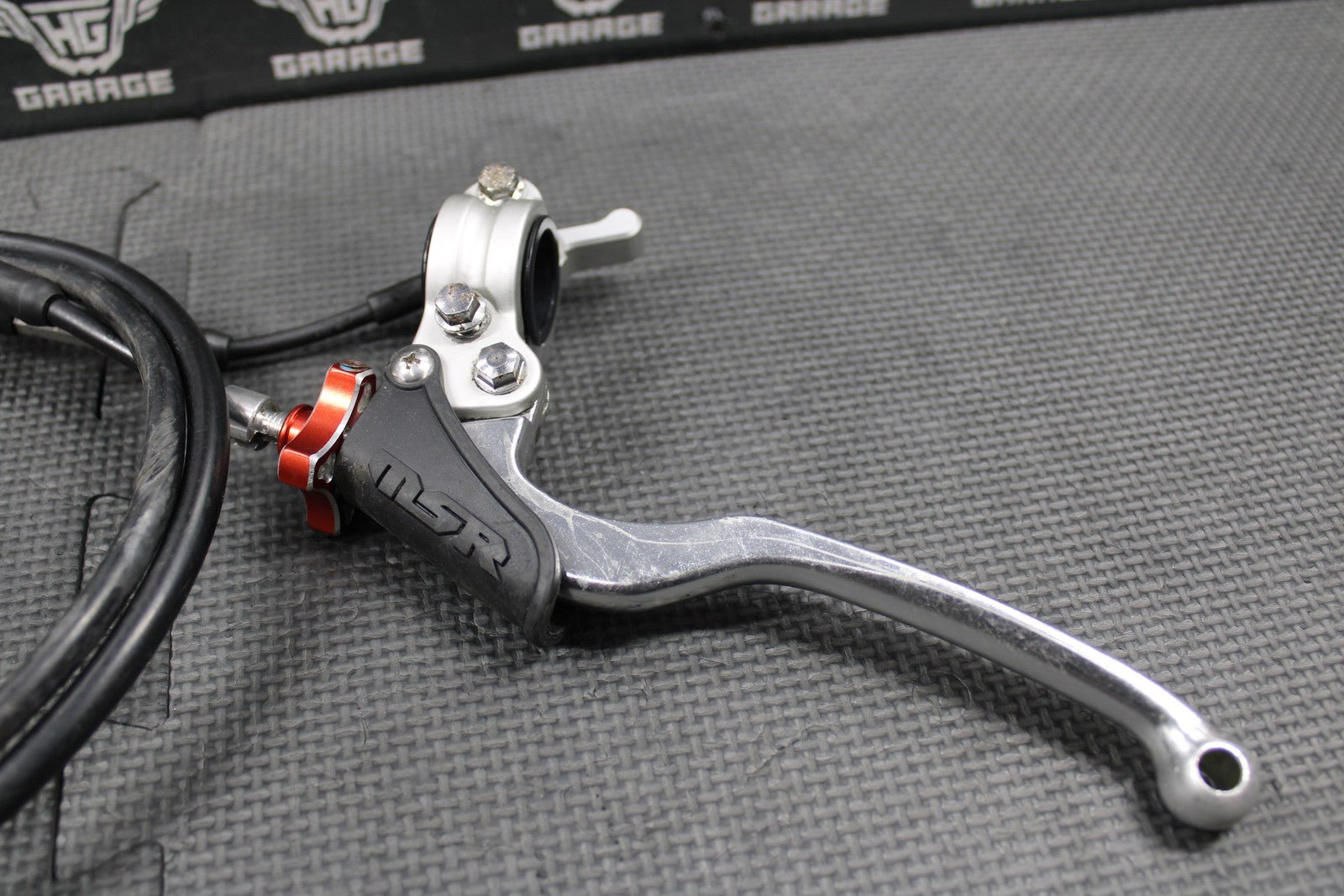 2008 2009 HONDA CRF250R MSR CLUTCH PERCH MOUNT WITH LEVER & HOT START CABLE - hggarage
