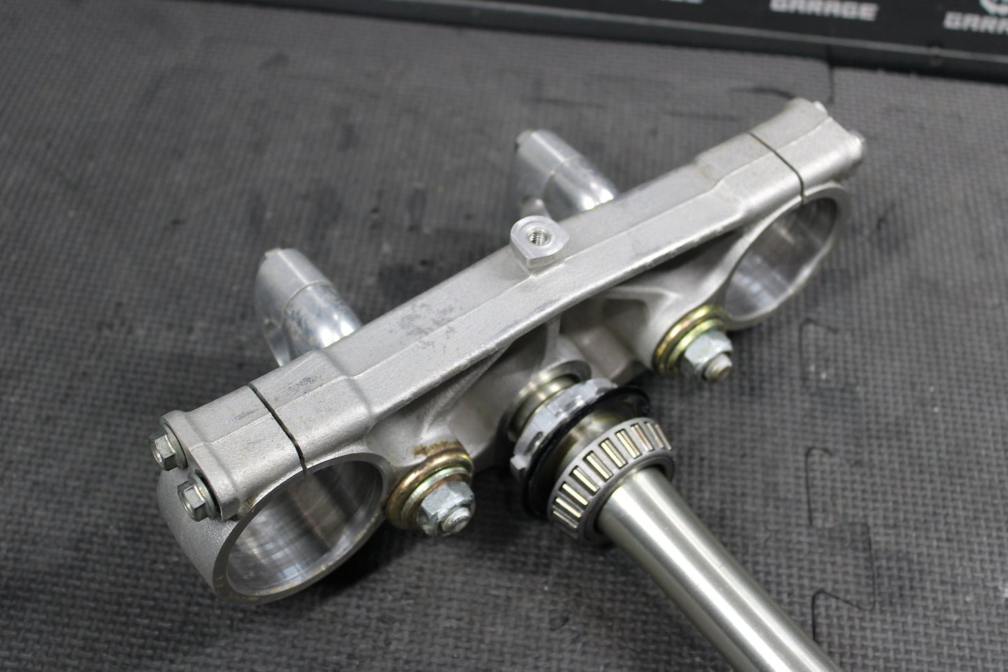 2003 Honda CRF450R OEM Front Forks Lower Upper Triple Tree Stem - hggarage