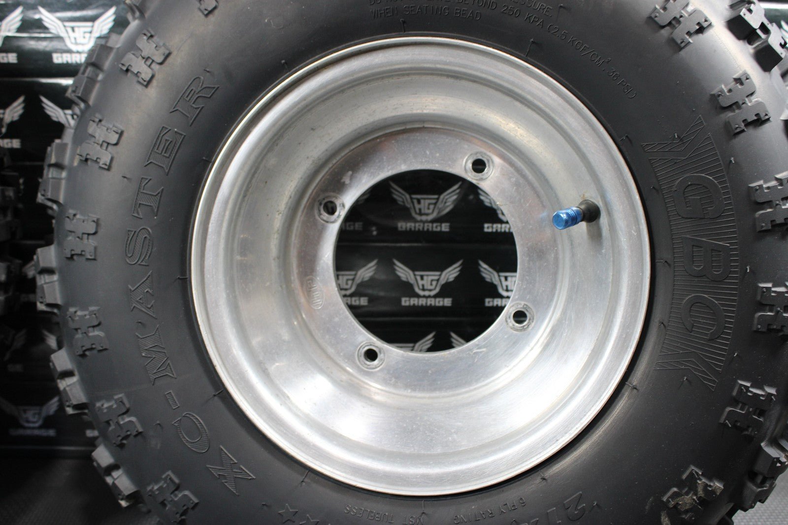 1991 YAMAHA 91 - 93 BANSHEE 350 ITP FRONT REAR WHEELS RIMS W TIRES SET COMPLETE - hggarage