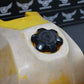 1985 YAMAHA PW80 83 - 85 OEM GAS TANK FUEL CELL RESERVOIR YELLOW 21W - 24110 - 00 - 00 - hggarage