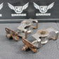 1991 87 - 95 HONDA CR80R OEM SWINGARM CHAIN TENSIONER ADJUSTMENT BRACKETS - hggarage