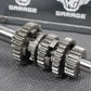 1987 YAMAHA TW200 OEM ENGINE TRANSMISSION TRANNY GEARBOX SHIFT FORKS DRUM GEARS - hggarage