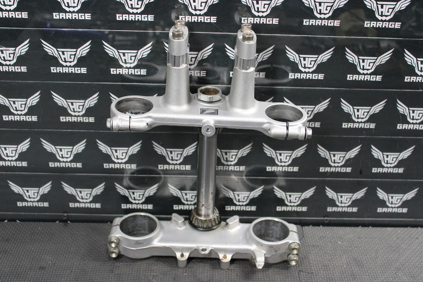 2009 HONDA CRF150R CRF150RB OEM FRONT FORKS LOWER TRIPLE CLAMPS