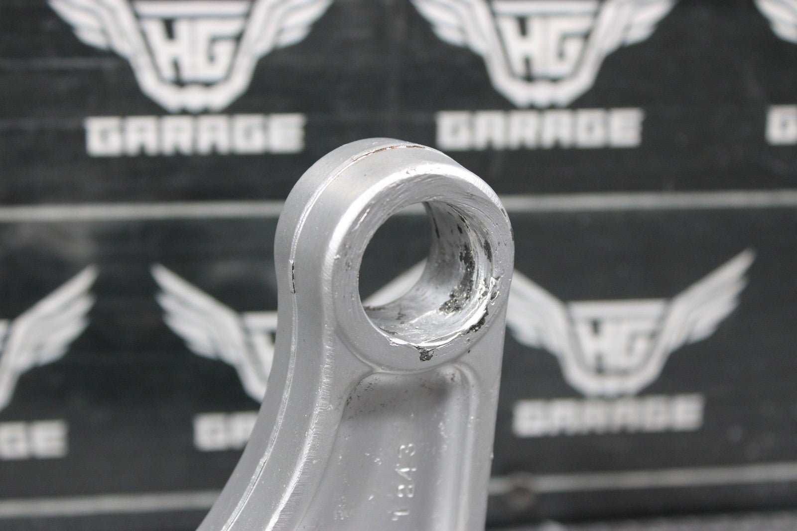 1997 KAWASAKI KX250 OEM REAR SHOCK LINKAGE LINKS RELAY ARM PARTS OR REPAIR! - hggarage
