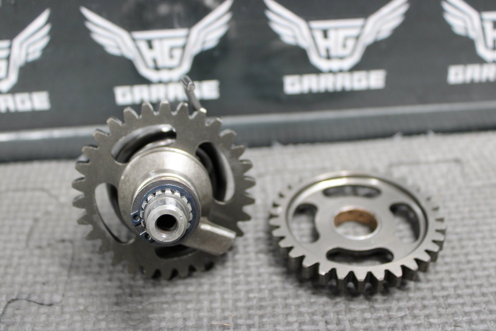 2003 03 - 05 KAWASAKI KX125 OEM KICKSTART KICK START SHAFT W IDLER GEAR 13066 - 1101 - hggarage