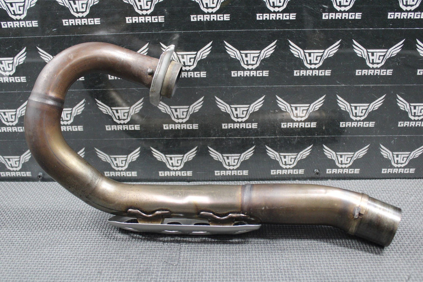 2020 SUZUKI 19 - 22 RMZ250 OEM EXHAUST PIPE CHAMBER HEADER HEAT SHIELD 14150 - 46K00 - hggarage