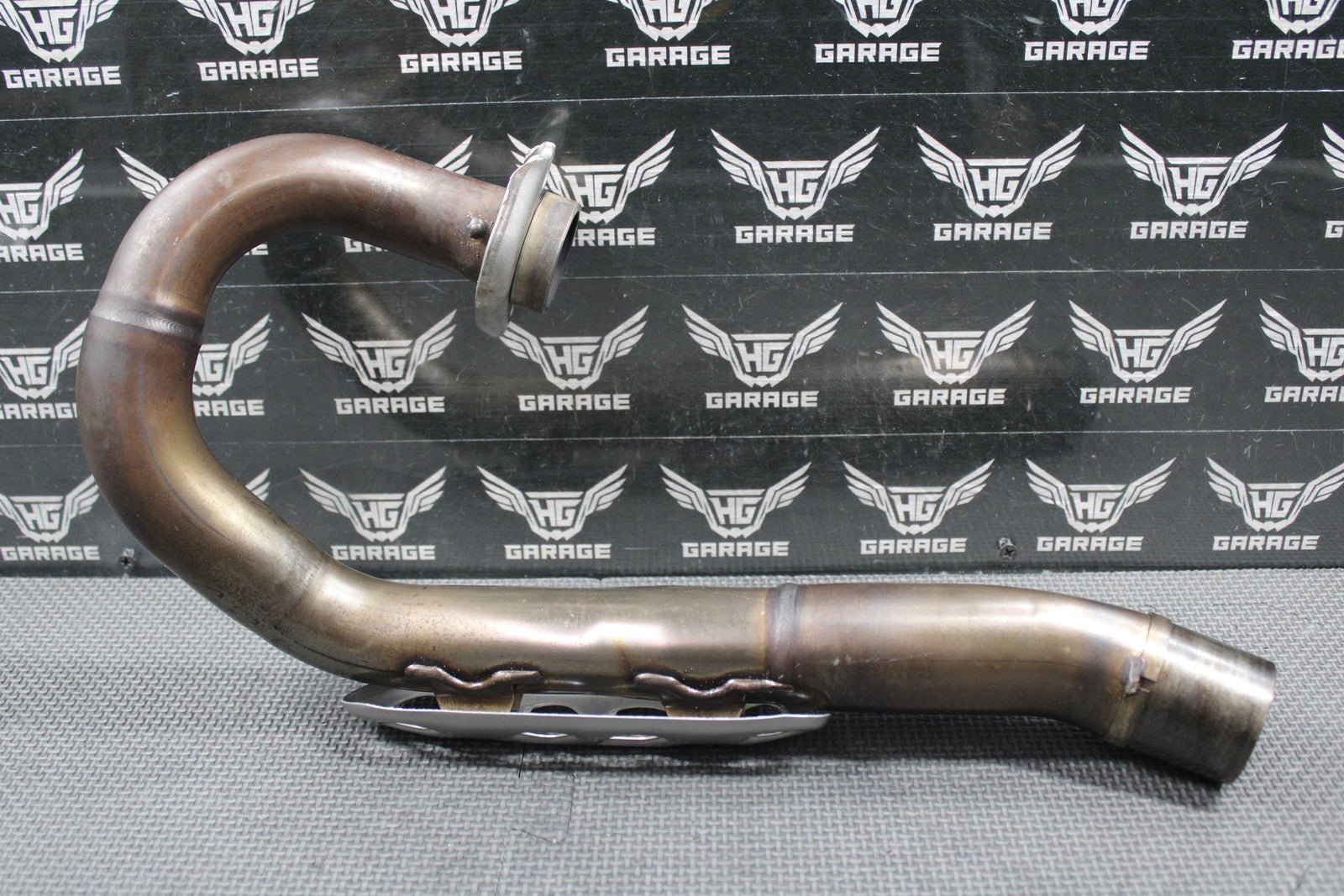 2020 SUZUKI 19 - 22 RMZ250 OEM EXHAUST PIPE CHAMBER HEADER HEAT SHIELD 14150 - 46K00 - hggarage