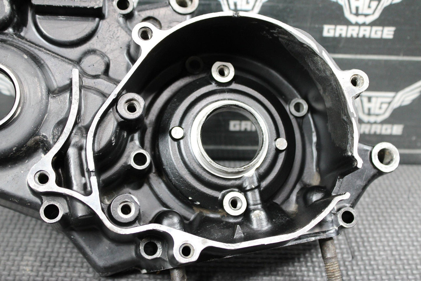 1991 HONDA CR80R OEM LEFT ENGINE MOTOR CRANKCASE CRANK CASES BLOCK - hggarage