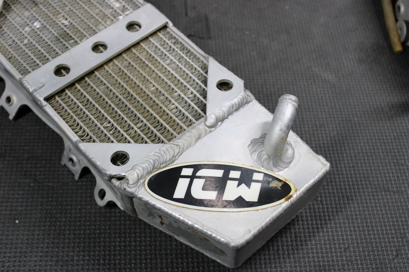 2009 Honda CRF150RB ICW Braced Oversize Radiators Left Right Radiator - hggarage