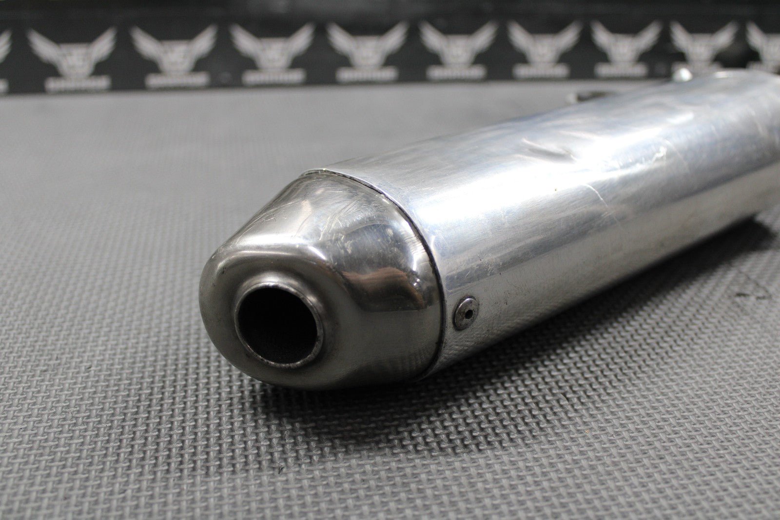 1996 KAWASAKI 95 - 98 KX125 FMF POWERCORE MUFFLER EXHAUST SILENCER SLIP ON PIPE - hggarage