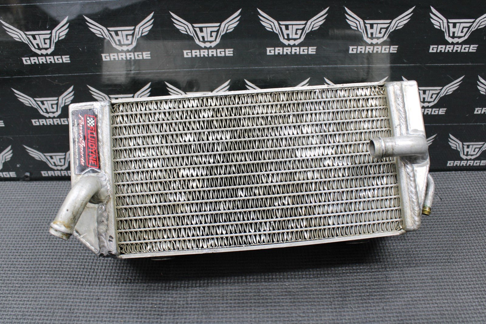2004 02 - 04 HONDA CRF450R FLUIDYNE POWERSPORTS LEFR RIGHT RADIATOR RADIATORS SET - hggarage