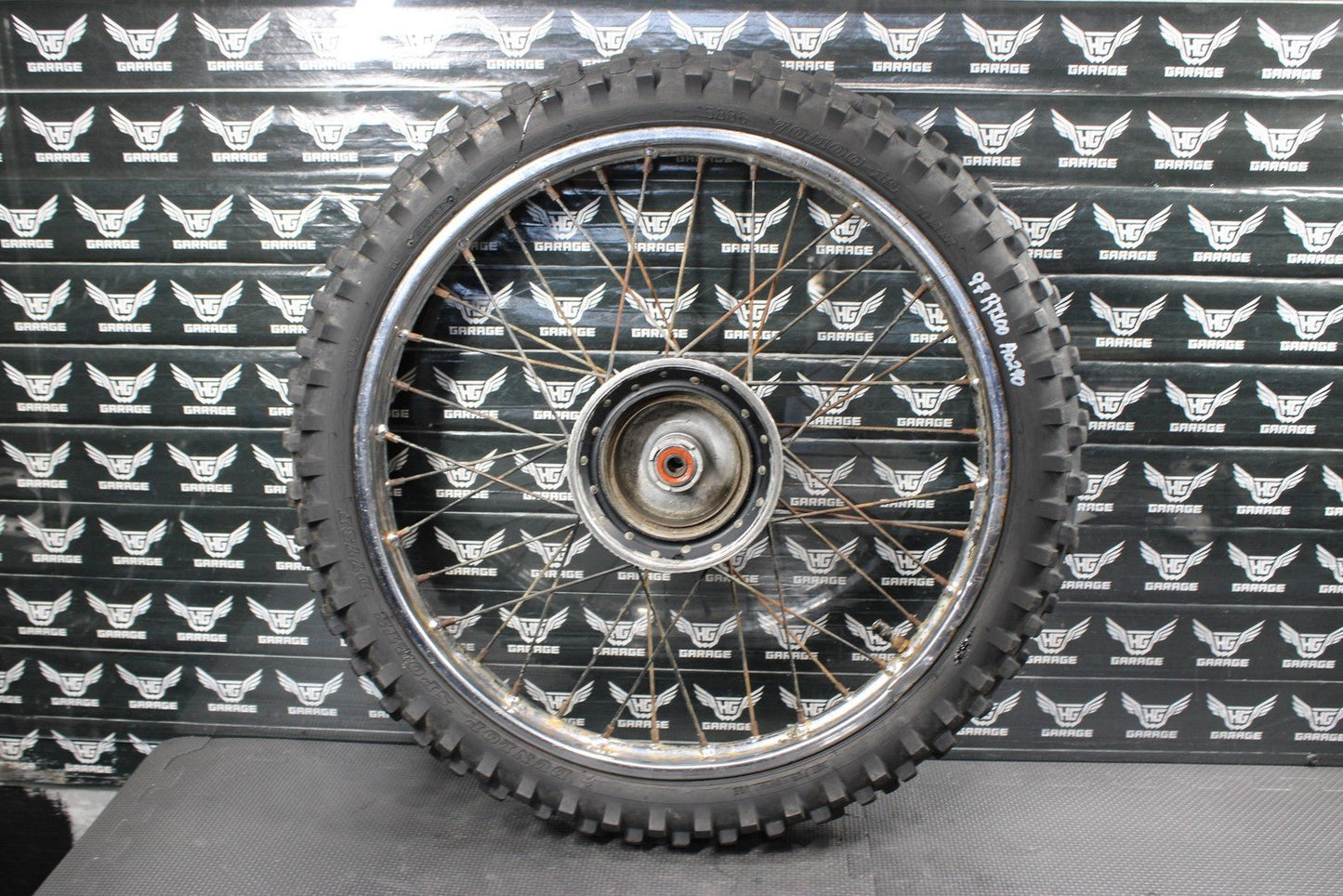 1997 YAMAHA RT100 OEM FRONT WHEEL RIM 248 - 25111 - 00 - 98 94414 - 18545 - 00 - hggarage