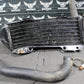1989 89 - 94 KAWASAKI KDX200 OEM RADIATORS LEFT RIGHT COOLING COOLER RADIATOR - hggarage