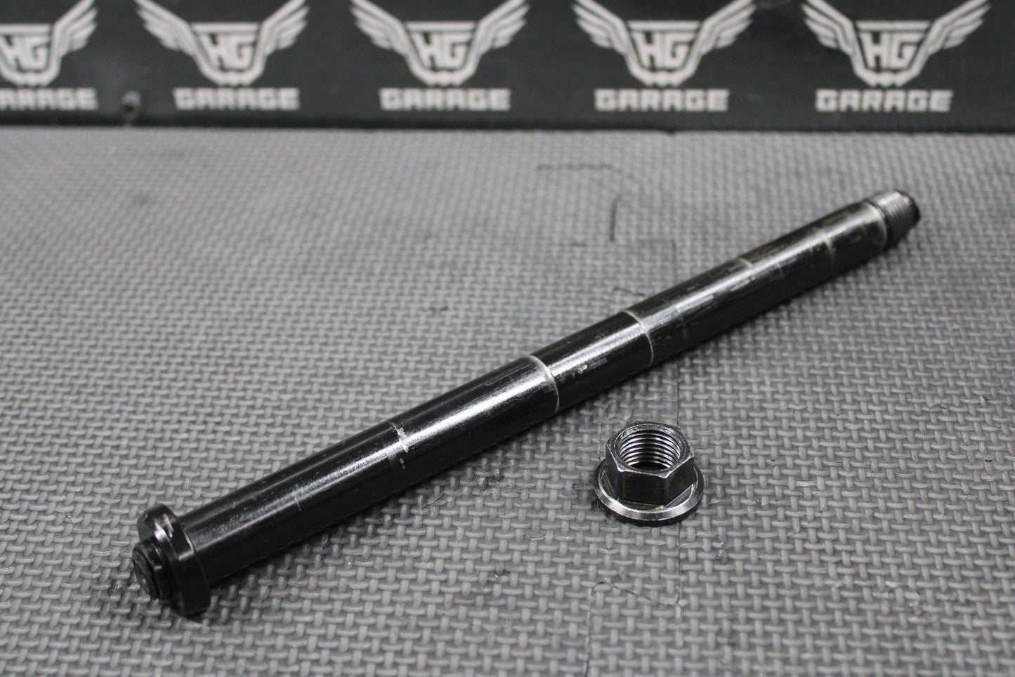 2007 KTM 450 SMR OEM REAR BACK SWINGARM BOLT SUSPENSION PIVOT AXLE 77304037000 - hggarage