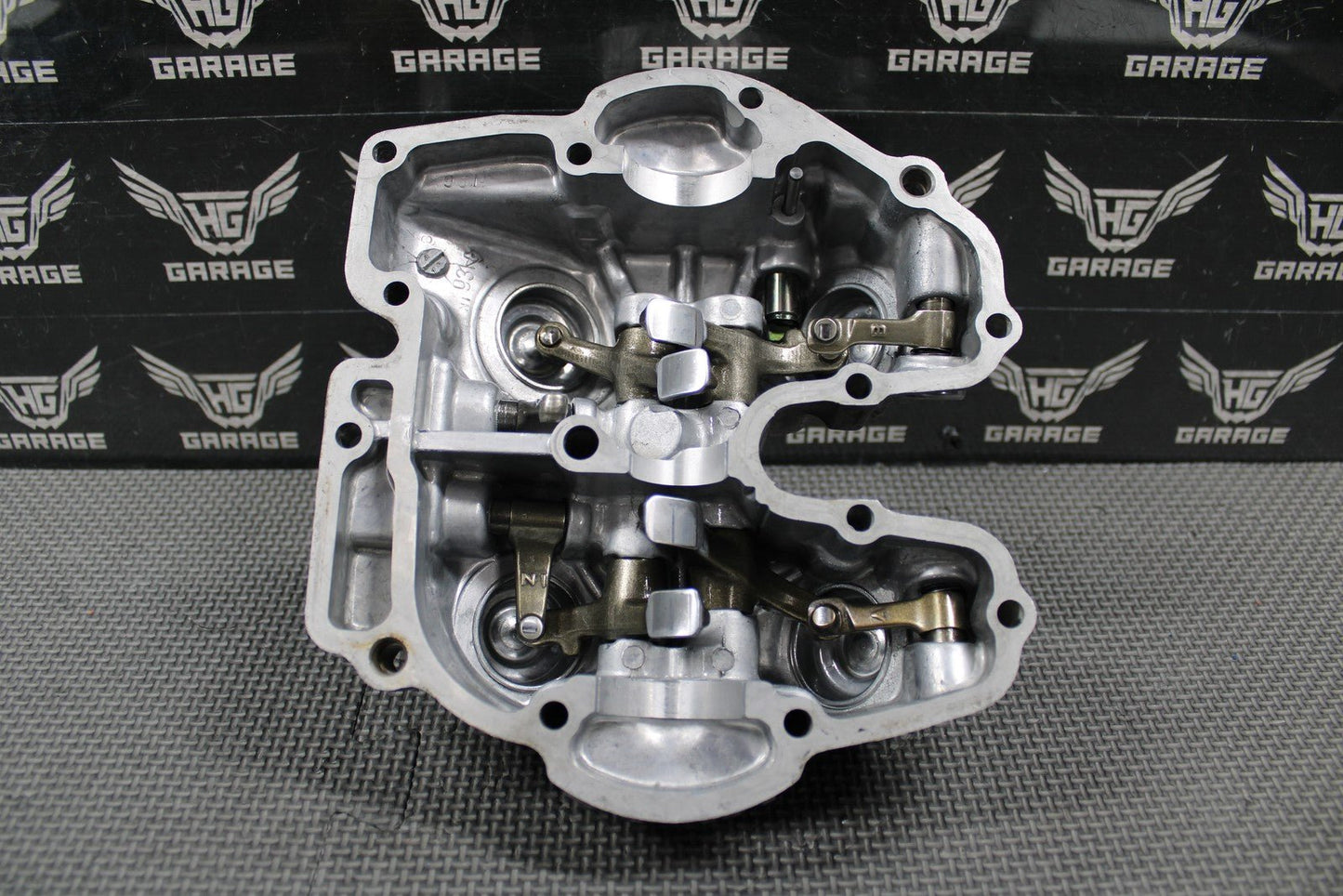 1991 HONDA 88 - 95 XR250R OEM CYLINDER HEAD VALVE COVER ROCKER ARMS TOP END NICE! - hggarage