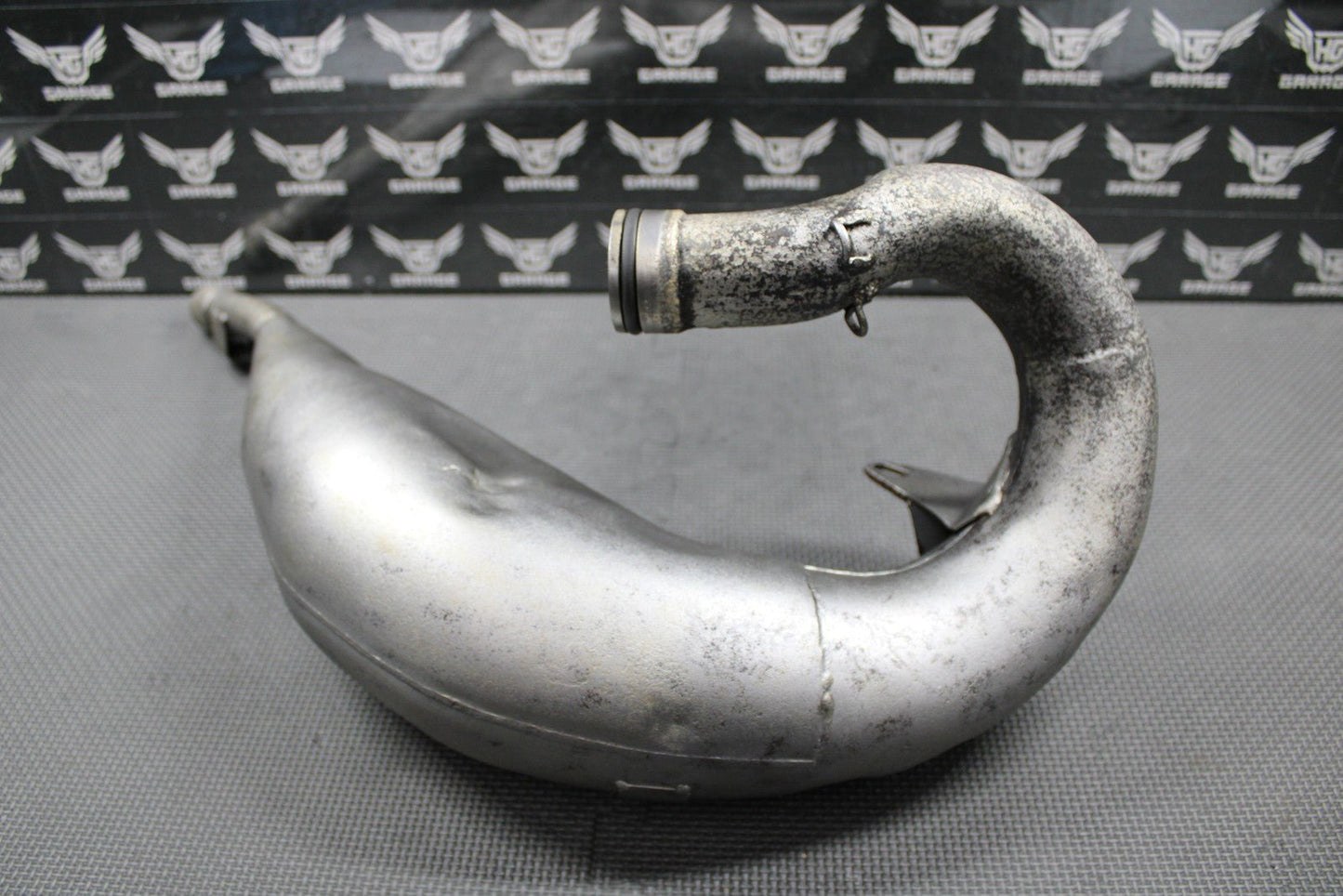 1999 SUZUKI RM125 BILLS WORKS RAW EXHAUST PIPE CHAMBER HEADER MUFFLER 14310 - 36E2 - hggarage