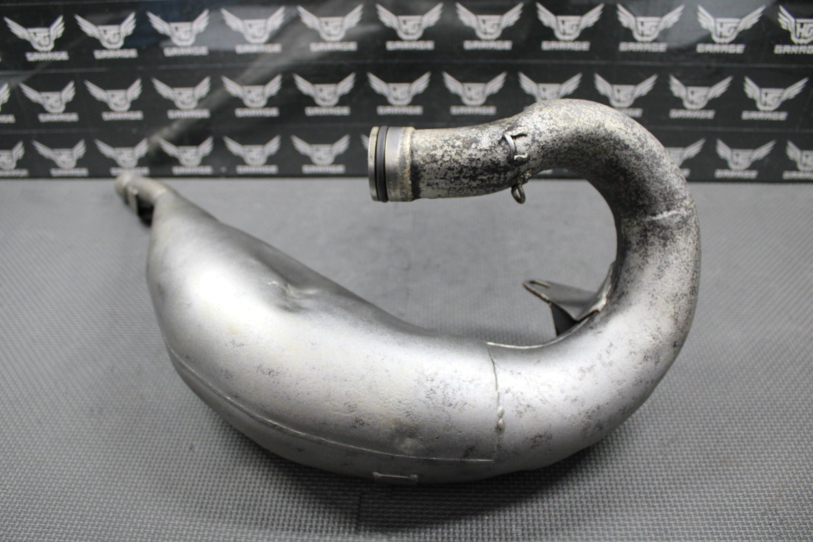 1999 SUZUKI RM125 BILLS WORKS RAW EXHAUST PIPE CHAMBER HEADER MUFFLER 14310 - 36E2 - hggarage