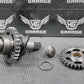 1987 1988 HONDA CR125R OEM KICKSTART KICK START SHAFT W IDLER GEAR 28210 - KS6 - 700 - hggarage