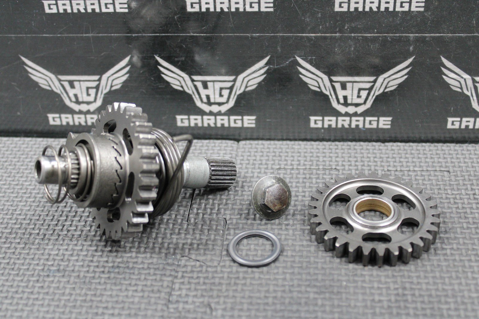 1987 1988 HONDA CR125R OEM KICKSTART KICK START SHAFT W IDLER GEAR 28210 - KS6 - 700 - hggarage