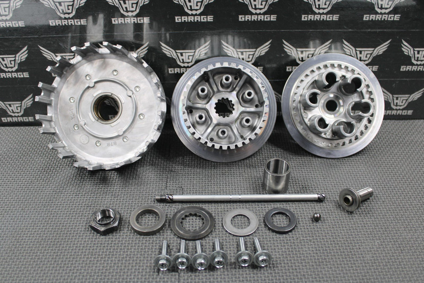2020 YAMAHA 19 - 20 YZ250F OEM CLUTCH W BASKET HUB PLATE ONE WAY STARTER NICE! - hggarage
