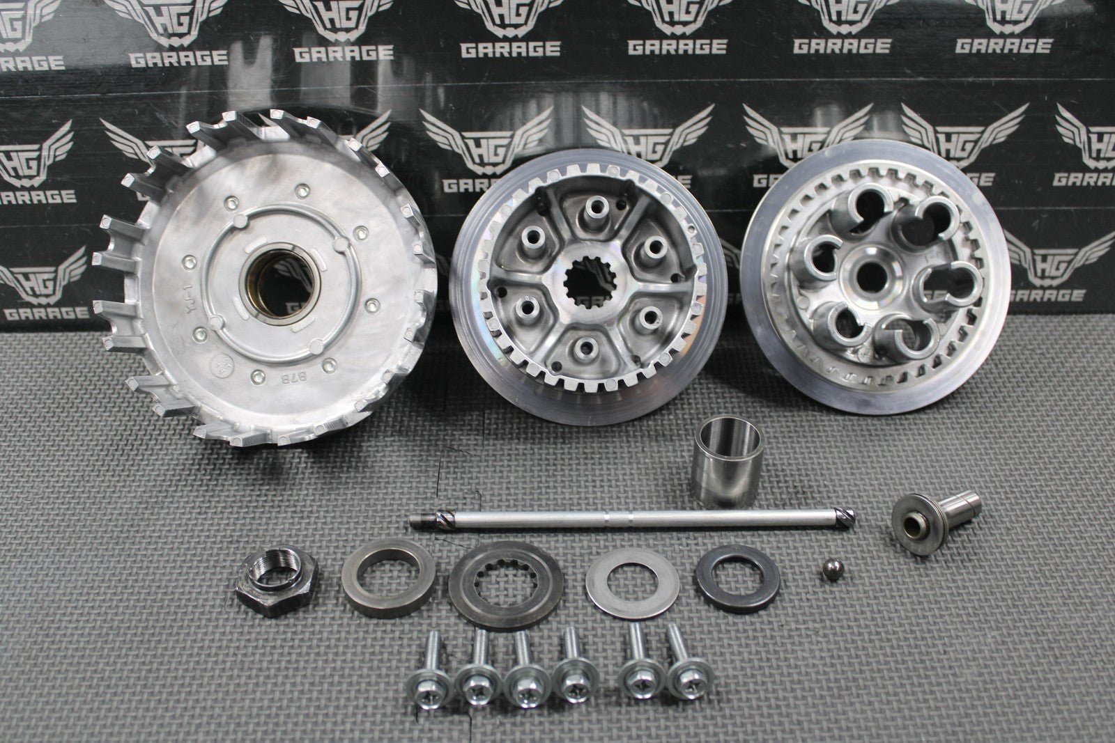 2020 YAMAHA 19 - 20 YZ250F OEM CLUTCH W BASKET HUB PLATE ONE WAY STARTER NICE! - hggarage