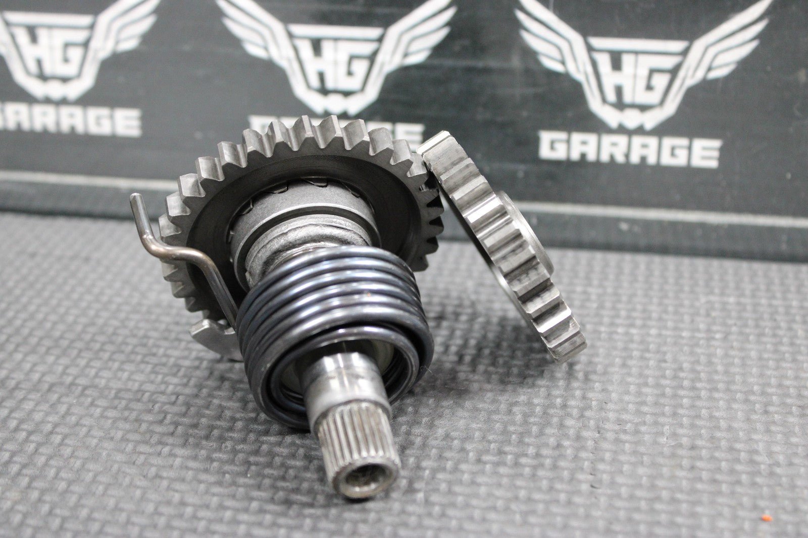 2003 KAWASAKI KX65 00 - 22 OEM KICKSTART KICK START SHAFT W IDLER GEAR - hggarage