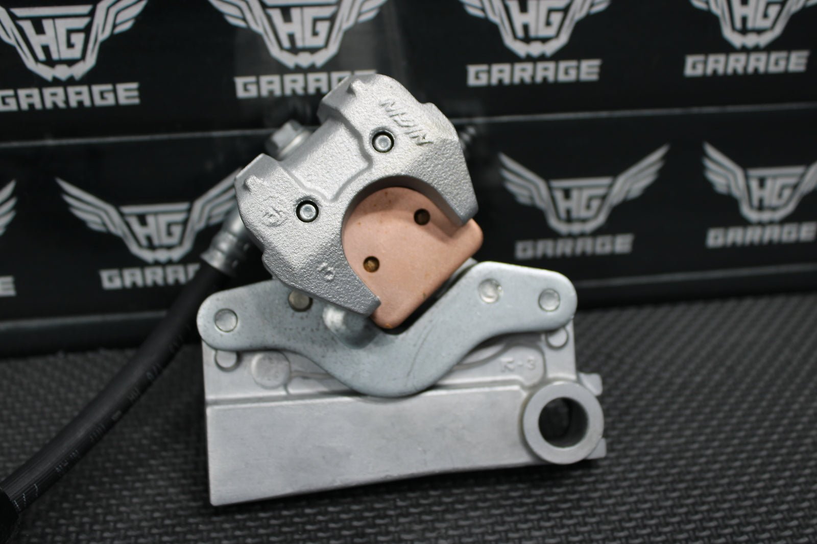 2014 14 - 21 KAWASAKI KX100 OEM REAR BACK BRAKE CALIPER MASTER CYLINDER LEVER LINE - hggarage