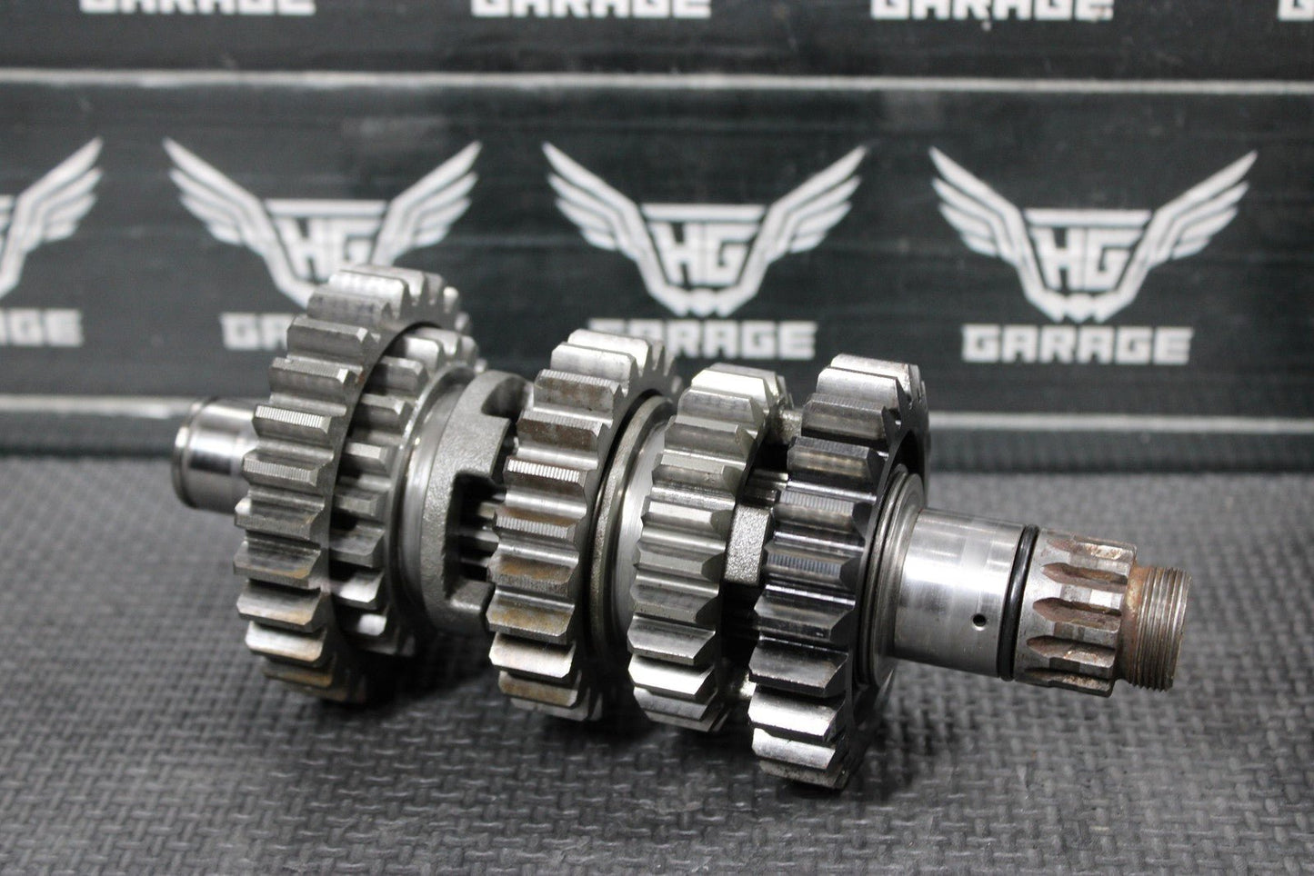 2006 06 - 09 YAMAHA YZ450F OEM ENGINE TRANSMISSION GEARBOX MAINSHAFT COUNTERSHAFT - hggarage