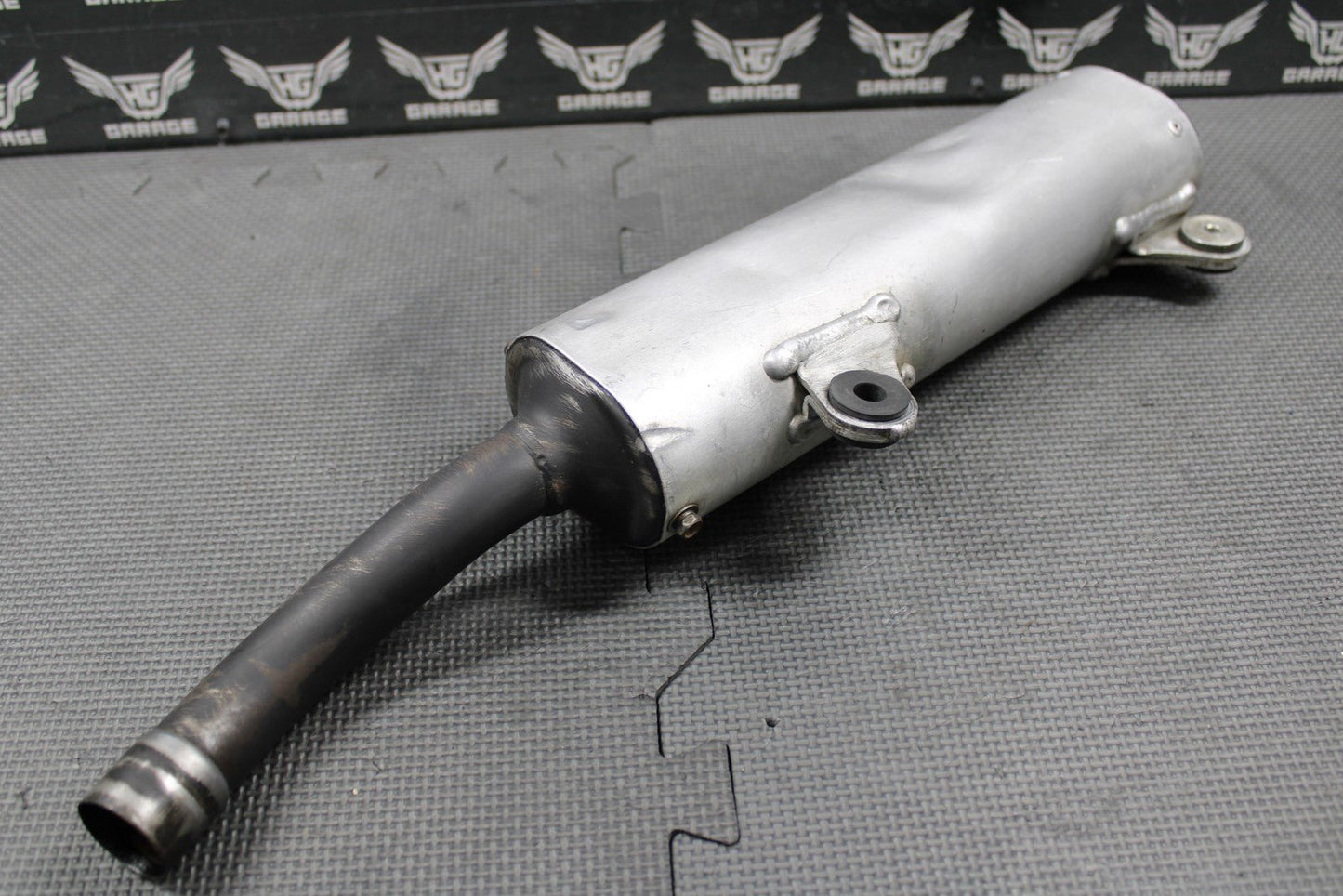 2003 2004 HONDA CR250R OEM MUFFLER EXHAUST SILENCER SLIP ON PIPE 18330 - KZ3 - L30 - hggarage