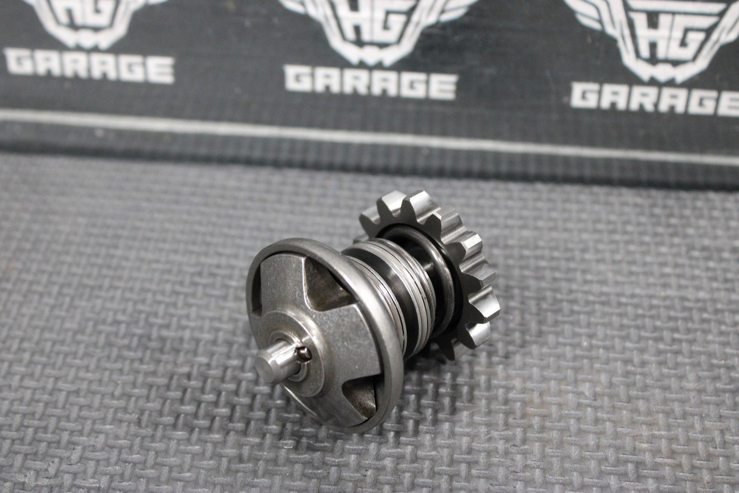 1997 95 - 99 KAWASAKI KX250 OEM ENGINE POWERVALVE EXHUAST VALVE LINKAGE GOVERNOR - hggarage