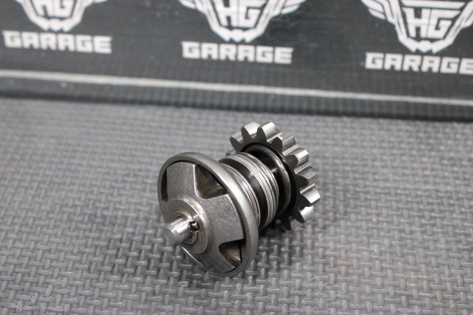 1997 95 - 99 KAWASAKI KX250 OEM ENGINE POWERVALVE EXHUAST VALVE LINKAGE GOVERNOR - hggarage
