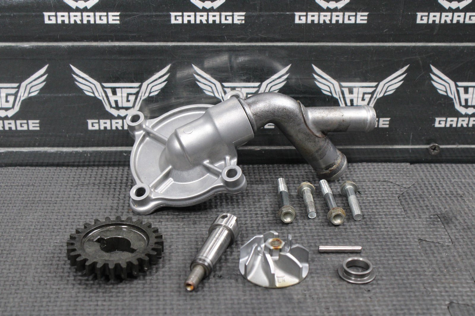 2018 HONDA 18 - 22 CRF250R CRF250RX OEM ENGINE WATER PUMP W HOUSING SHAFT IMPELLER - hggarage
