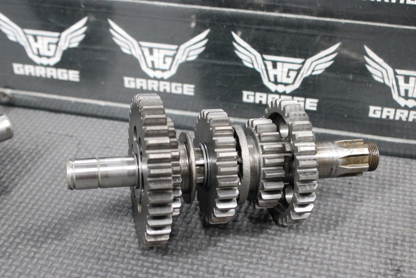 1997 YAMAHA RT100 OEM ENGINE TRANSMISSION GEARBOX SHIFT SHAFT GEARS TRANS FORKS - hggarage