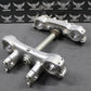 1988 HONDA CR250R OEM FRONT FORKS LOWER UPPER TRIPLE TREE STEM BAR CLAMP - hggarage