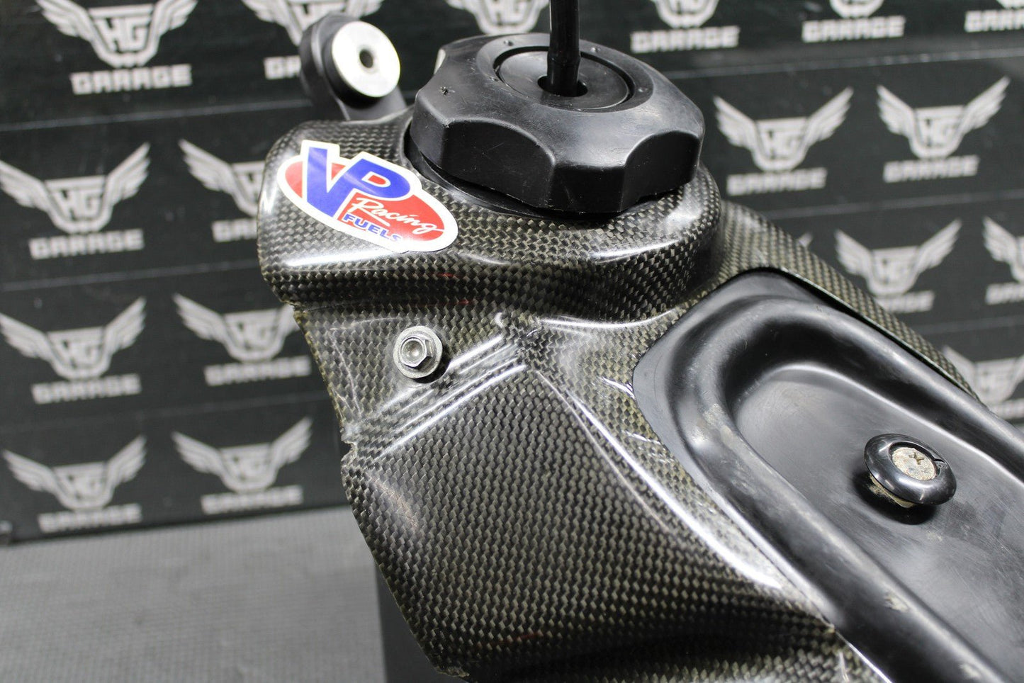 2012 HONDA 10 - 13 CRF250R 09 - 12 CRF450R OEM GAS FUEL TANK CELL RESERVOIR CARBON - hggarage