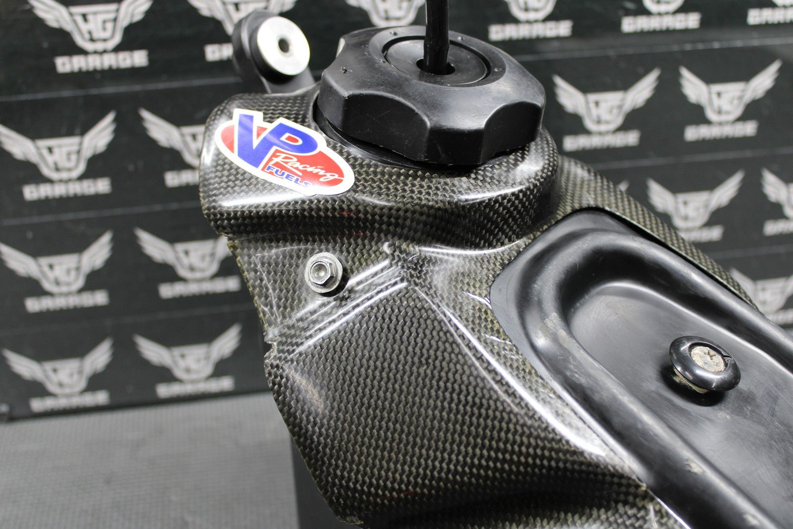 2012 HONDA 10 - 13 CRF250R 09 - 12 CRF450R OEM GAS FUEL TANK CELL RESERVOIR CARBON - hggarage