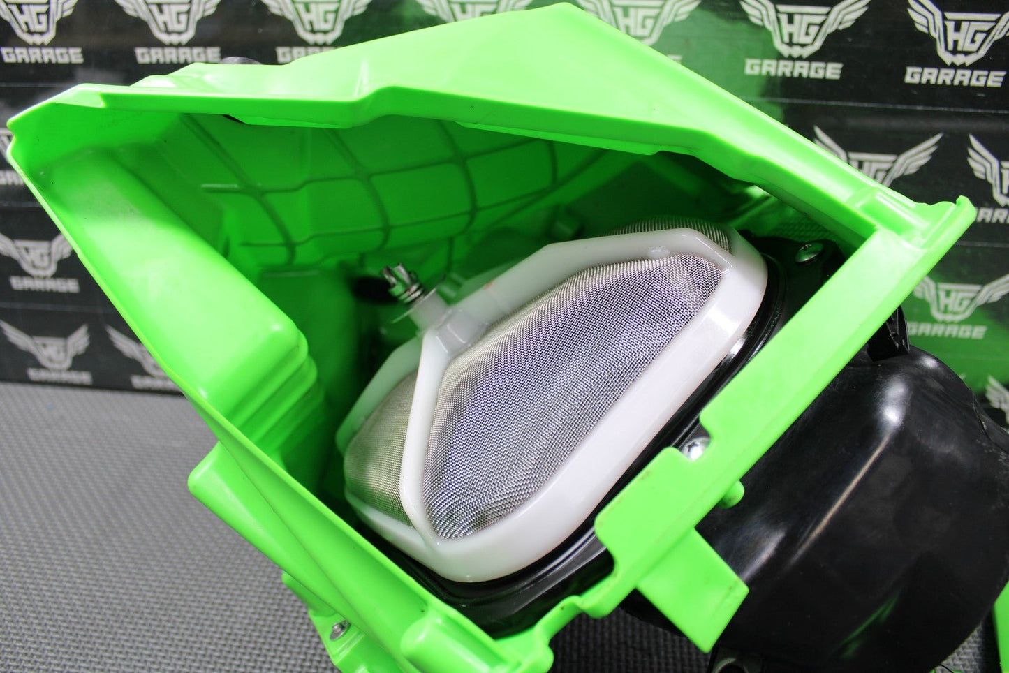 2022 KAWASAKI 21 - 22 KX250 KX250X OEM AIRBOX AIR CLEANER FILTER BOX INTAKE DUCT - hggarage