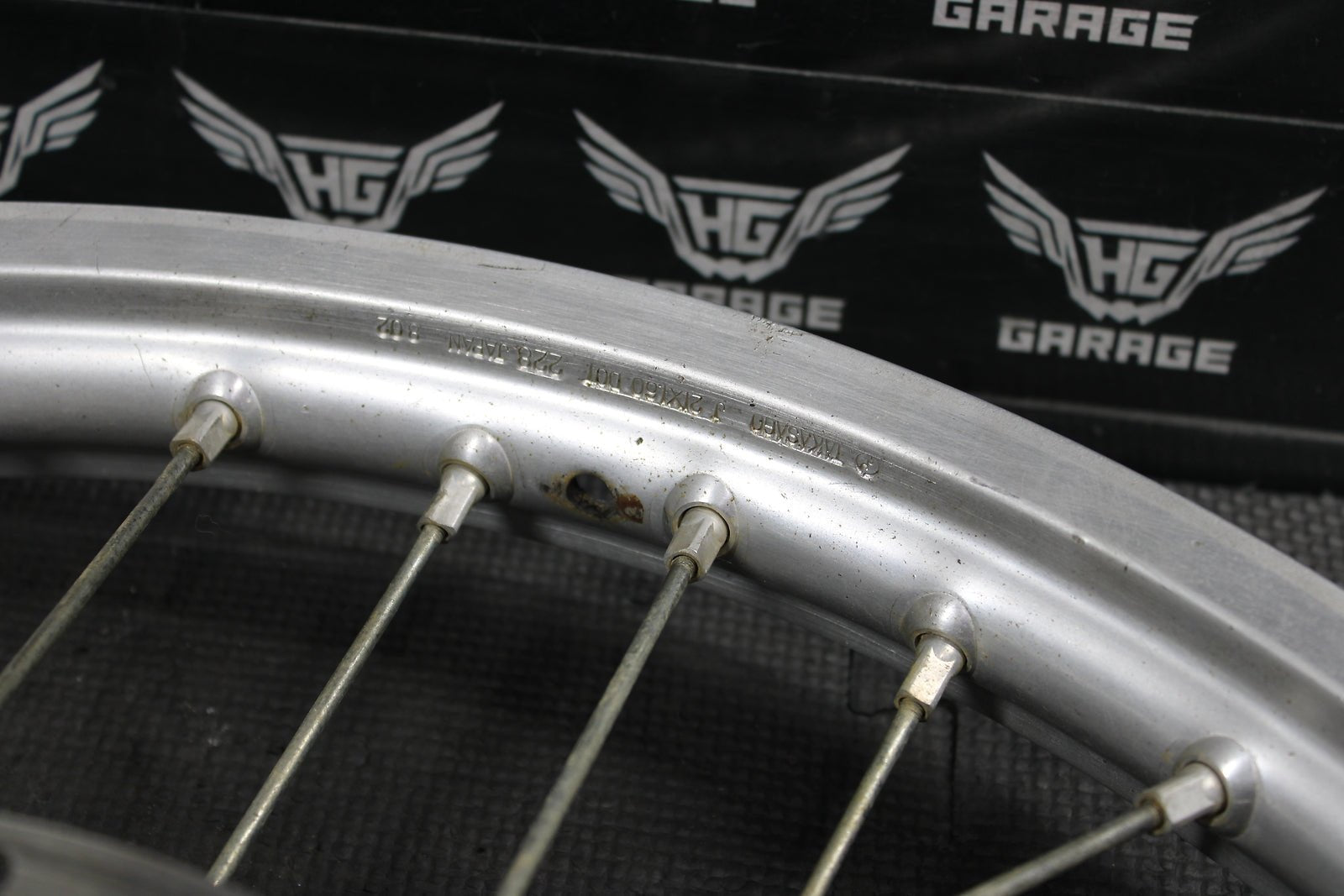 2006 YAMAHA YZ250F OEM EXCEL FRONT WHEEL RIM HUB ASSEMBLY 5NY - 25111 - 00 - 00 - hggarage