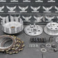 1986 Kawasaki KDX200 OEM Complete Clutch W Plates Basket Hub - hggarage